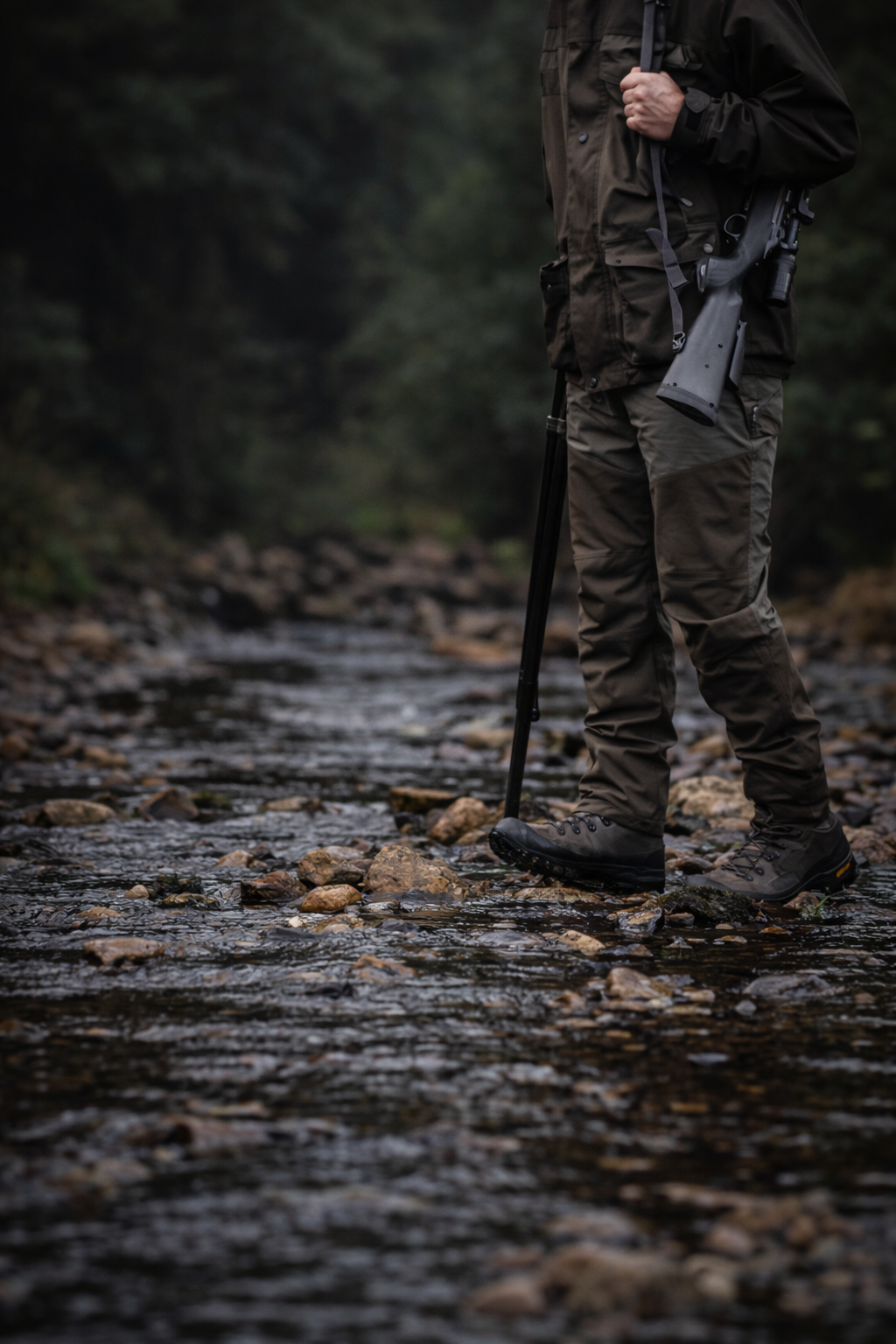 Pantaloni outdoor vânătoare Jack Pyke Ashcombe – rezistenți, impermeabili, confortabili